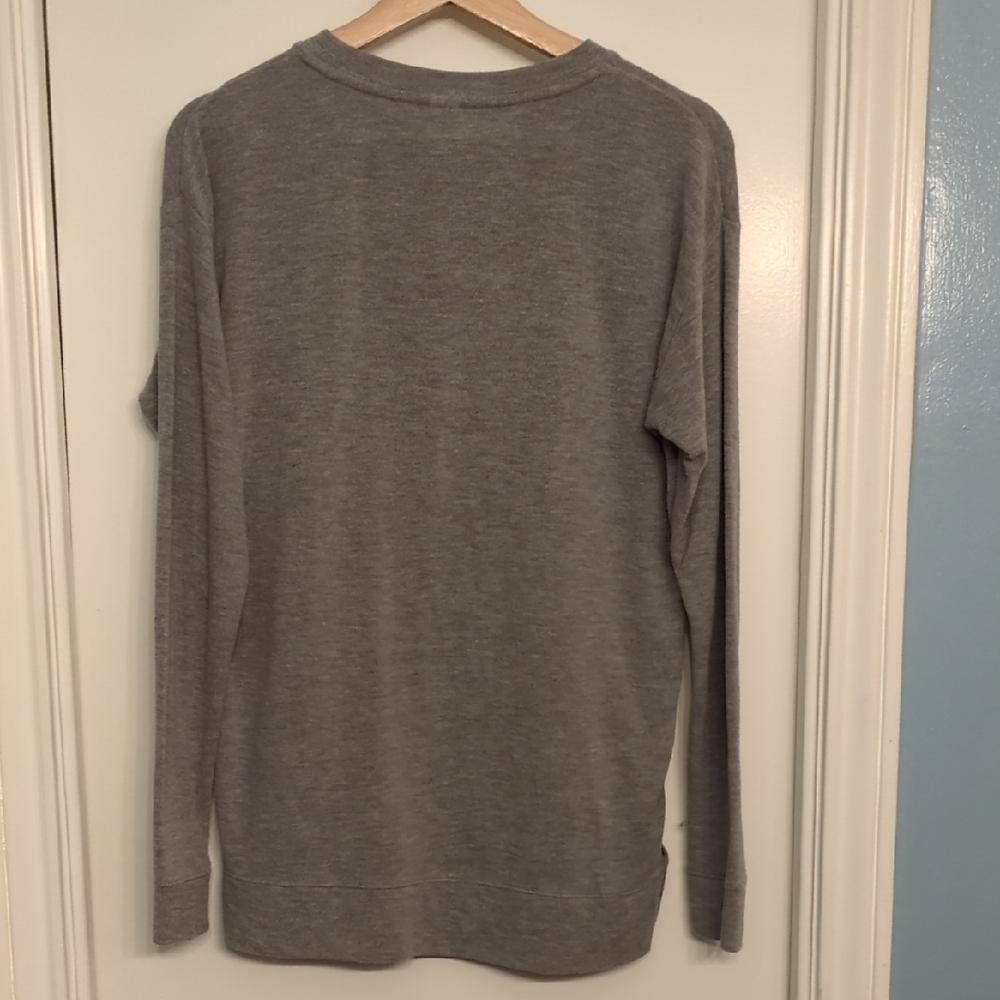 New Orleans Saints Gray Pajama Top - Picture 3 of 5